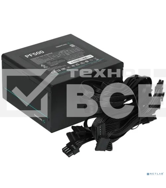 Блок питания Deepcool / GamerStorm  PF500, 500Вт, 80 PLUS, 120мм, черный