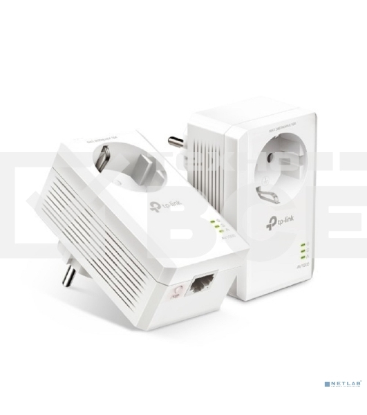 Сетевой адаптер TP-Link AV1000 Gigabit Passthrough Powerline Starter KitSPEED: 1000 Mbps PowerlineSPEC: Broadcom CPU, HomePlug AV2, 1+1 Gigabit PortFEATURE: Plug and Play, tpPLC Utility, Pair for More Security, Extra Power SocketKIT: 2× TL-PA7017P'
