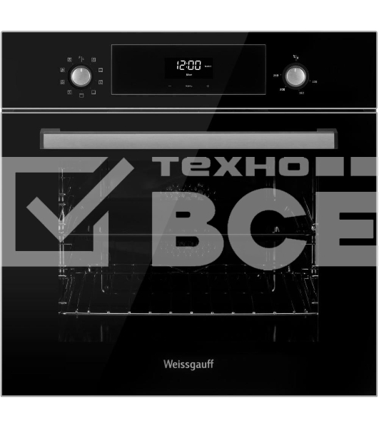 Духовой шкаф Weissgauff EOV 306 SB Black Edition