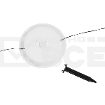 Светильник грунтовый Rexant Полусфера, 3000К, встроенный аккумулятор, солнечная панель, фото 1