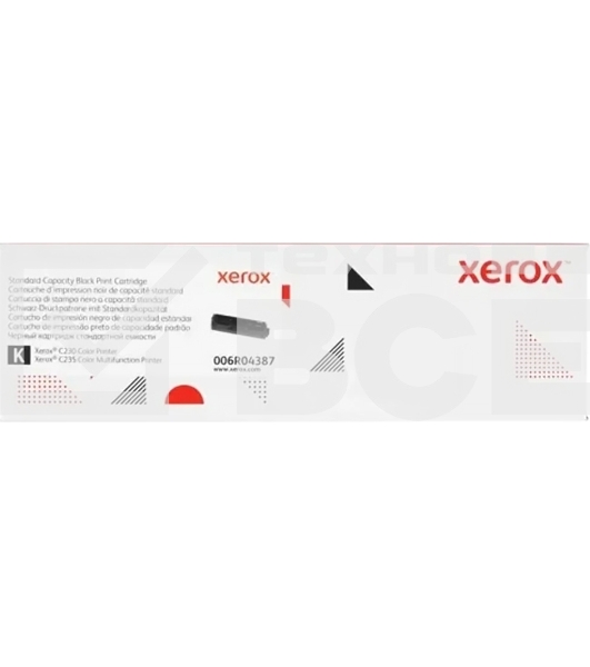 Картридж лазерный XEROX C230/C235 черный стандарт (006R04387)