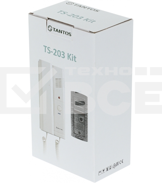 Комплект аудиодомофона Tantos TS-203Kit