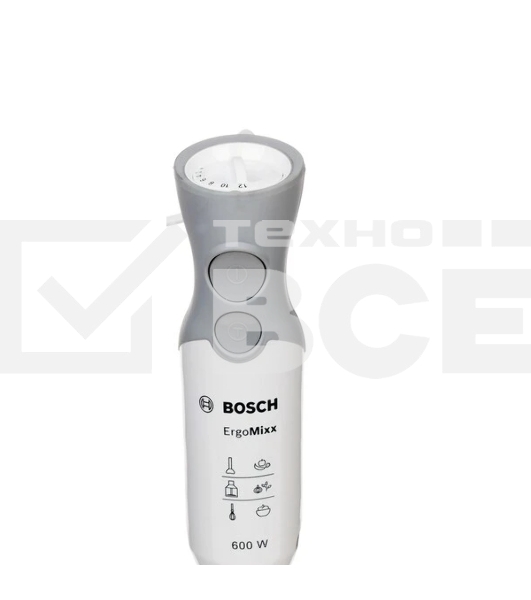 Блендер Bosch MSM66155 Мощность 600 Вт. Управление механическое, число скоростей: 12