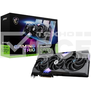 Видеокарта MSI RTX 5070 Ti GAMING TRIO OC PLUS 16GB GDDR7 256bit 3xDP HDMI 3FAN RTL