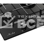Варочная поверхность MONSHER/ Варочная поверхность MONSHER, газ, High-Tech, 44 см, автоматический электроподжиг, газ-контроль, форсунки под сжиженый газ, SABAF конфорки, чугунные решетки, цвет черный, фото5