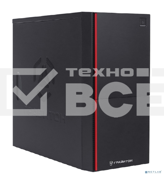 Компьютер Гравитон Д52И i5-13400/1x16Gb/1xSSD512Gb/FP_2xUSB 2.0/450W/K+M/NoOS/3YST