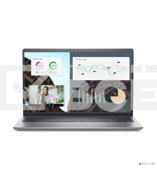 Ноутбук Dell Vostro 3530 Core i3 1305U 16Gb SSD 512Gb Intel UHD Graphics 15.6' WVA FHD (1920x1080)/Linux Ubuntu черный WiFi BT Cam (3530-3650)