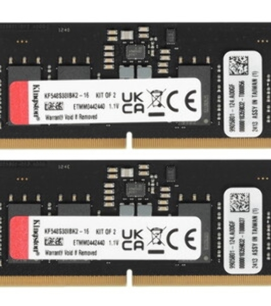 Оперативная память Kingston Fury Impact, DDR5, 16Gb (1x16Gb), 6000MHz, CL38, ECC SO-DIMM