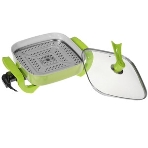 Электросковорода Sakura SA-7716R Master Chef 1800-2000Вт 32х9см кругл красн, фото3