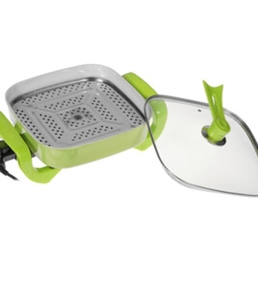 Электросковорода Sakura SA-7716R Master Chef 1800-2000Вт 32х9см кругл красн