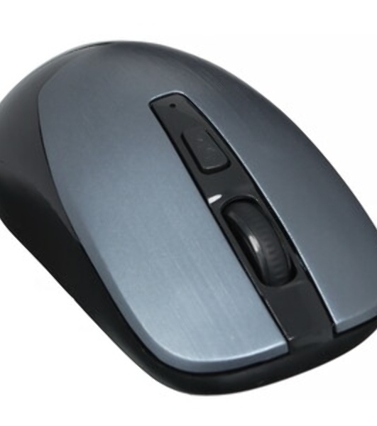 Мышь беспроводная Defender Wave MM-995 серебристый, 1600 dpi, радиоканал, USB, кнопки - 4