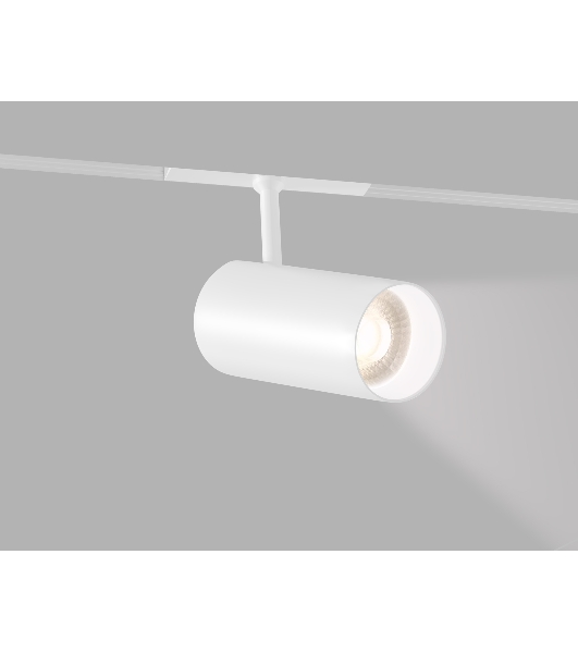 Трековый акцентный светильник Ambrella light GL4420 WH белый IP20 15W 3CCT 3000-6000K SMART 48V 24° D55*120