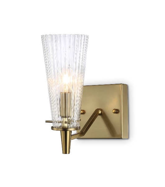 Светильник Ambrella light TR3236 BS/FR латунь/белый матовый E14 max 40W 250*120*210
