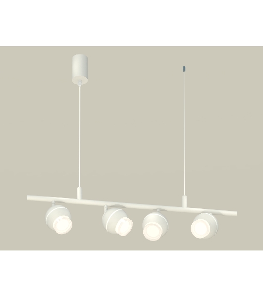 Светильник Ambrella light XB9001550/4 SWH/FR/CL белый песок/белый матовый/прозрачный MR16 GU5.3 (С9001, С1101, N7160)