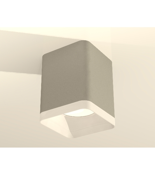 Светильник Ambrella Light XS7814010 SGR/FR серый песок/белый матовый MR16 GU5.3 (C7814, N7755)