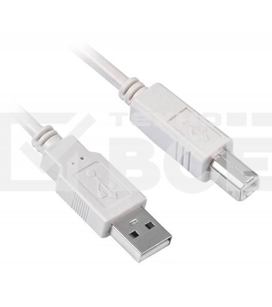 Кабель USB2.0 Buro USB A (m)/USB B (m) 5м феррит.кольца