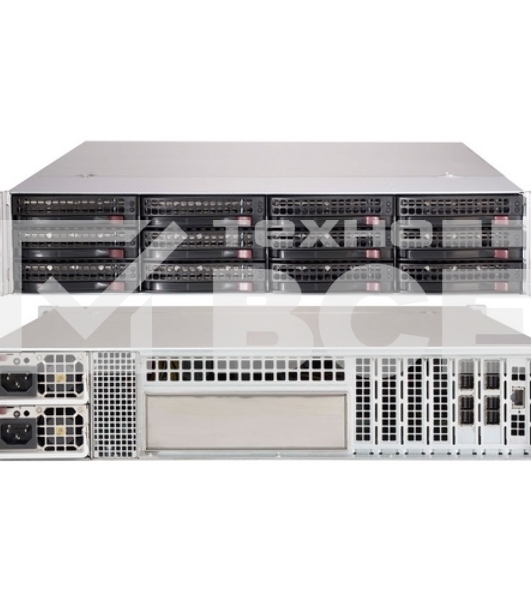 Корпус SuperMicro CSE-826BE2C-R741JBOD 2x740W черный