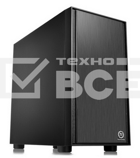 Компьютерный корпус Thermaltake Versa H17 черный без БП mATX 1xUSB2.0 1xUSB3.0 audio bott PSU