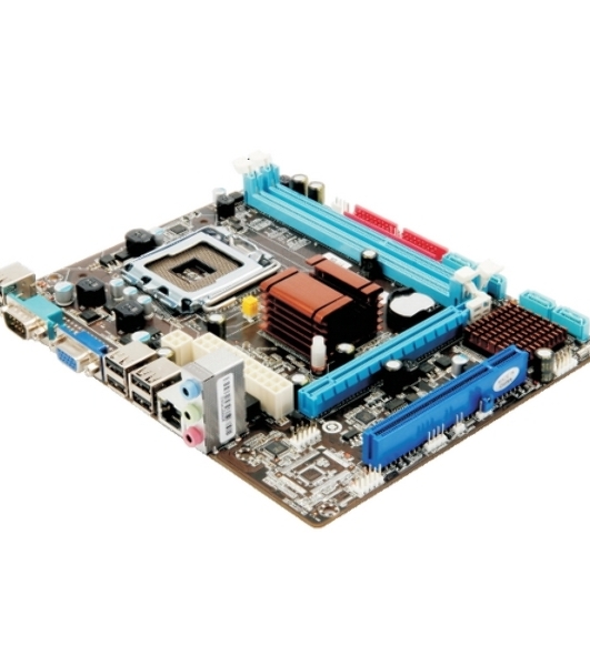 Материнская плата Esonic G41CPL3, LGA 775, Intel G41, 2xDDR3, 4xSATA, 1xIDE, 1xPCIe 1.1 x16, 1xVGA, 6xUSB 2.0, 3x3.5 мм, 5.1, Micro-ATX