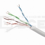 Кабель Cablexpert, UTP5e, 4 пары, 0.51 мм, медь, однож., 305 м, Fluke Test, серый, фото 1