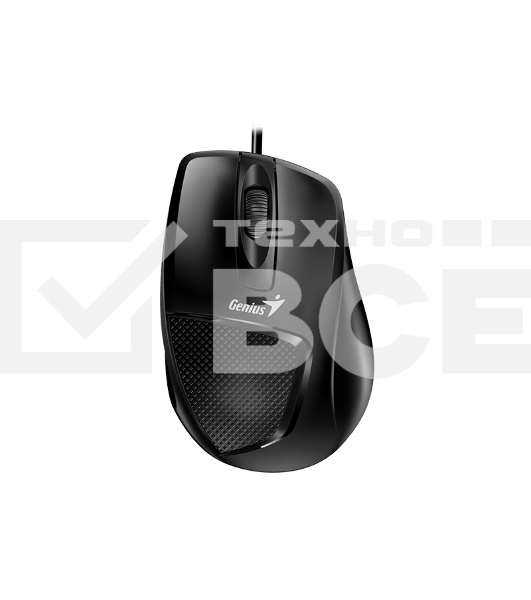 Мышь проводная Genius DX-150X черный, 1000 dpi, USB, кнопки - 3