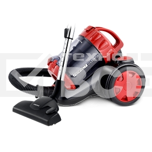 Пылесос Centek CT-2528 Red красный/черный, 350/2000 Вт, уборка сухая, пылесборник циклонный фильтр, 1.5 л