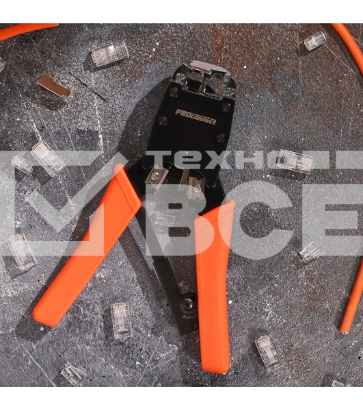 Кримпер PROconnect HT-500R для обжима 8P8C, 6P4C