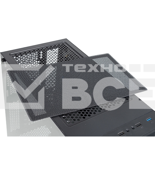 Компьютерный корпус Aerocool / Formula F-3401 (V1) черный без БП ATX 3x120mm 2xUSB2.0 1xUSB3.0 audio bott PSU