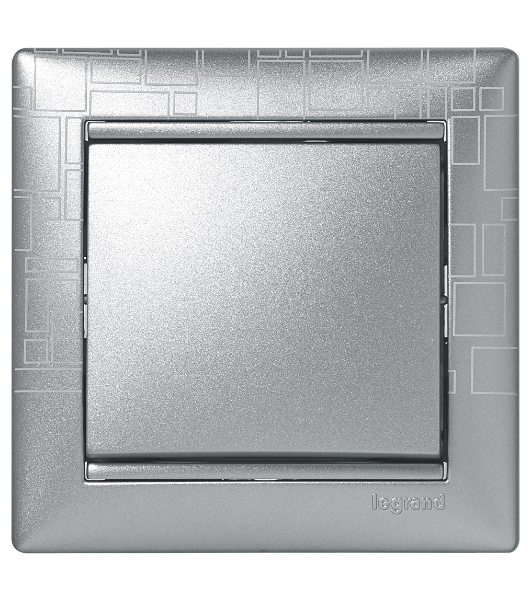 Выключатель, алюм. Valena 