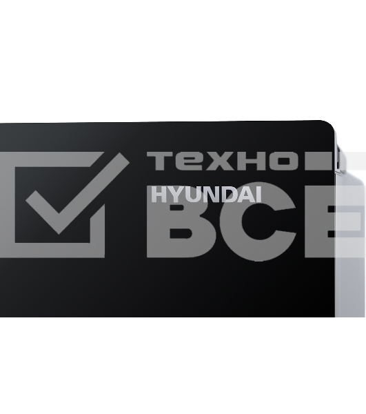Холодильник Hyundai CM5005F черное трехкамерный 310/156л морозилка сбоку, Total No Frost, Side by Side
