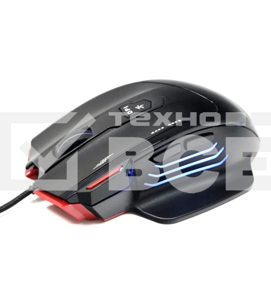 Мышь проводная Гарнизон GM-790G черный, 3200 dpi, USB, кнопки - 7