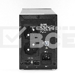 Источник бесперебойного питания CROWN Line Intractive CMU-SP650EURO USB 650VA\390W, корпус металл, 1x12V/7AH, розетки 2*EURO+3*IEC, трансформатор AVR 140-290V, съёмный кабель 1.2 м, порт RJ11/45, порт USB, защита: от перегрузки, от КЗ, от скачков напражен, фото2