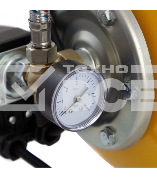 Насосная станция Denzel PS800X автоматическая 800Вт 3200л/ч ресивер 24л подъем 38м