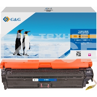 Картридж лазерный G&G GG-CE743A пурпурный (7300стр.) для HP LJ CP5220/CP5221/CP5223/CP5225