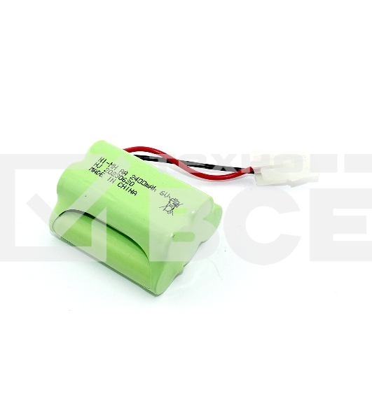 Аккумулятор Ni-Mh 6V 2400 mAh AA Row разъем 5559 (2+3)