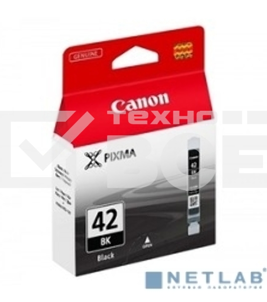 Картридж струйный CLI-42 BK (6384B001) для Canon PIXMA PRO-100, Чёрный, 900стр.