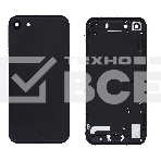 Задняя крышка для iPhone 7 (4.7) черный-пречерный Jet Black, фото2