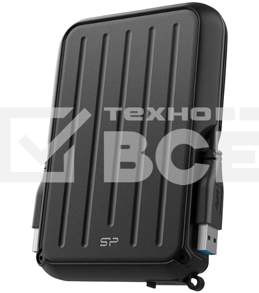 Внешний жесткий диск 4TB Silicon Power Armor A66, 2.5', USB 3.2, Черный