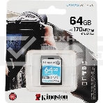 Флеш карта Kingston 64GB SDXC Canvas Go Plus 170R C10 UHS-I U3 V30 EAN: 740617301397, фото12