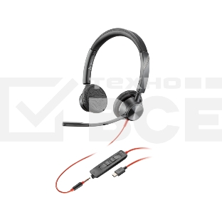 Гарнитура проводная Poly BW 3325 -M USB-C HS +USB-C/A