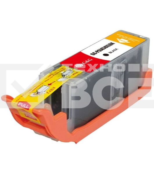 Картридж струйный G&G GG-PGI450XLBK черный (20.4 мл) для Canon MG6340/5440/IP7240