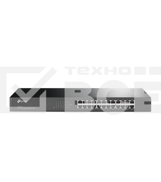 Сетевой коммутатор TP-Link SMB TL-SF1024 Коммутатор 24-port 10/100M Switch, 1U 19-inch rack-mountable steel case