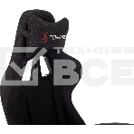 Кресло игровое Zombie Shadow черный Neo Black с подголов. крестов. пластик подст.для ног пластик черный, фото16