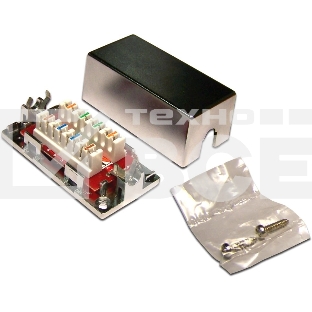 Соединитель Lanmaster LAN-CNB-UTP5E (упак.:1шт) 1м белый