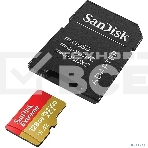 Флеш карта microSDXC 128GB SanDisk EXTREME Class 10, UHS-I, W90, R 190 МБ/с, SDSQXAA-128G-GN6MA адаптер на SD, фото6