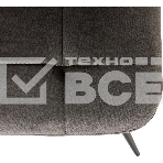 Стул для дома Бюрократ CH-K1_4 комплект 4 шт т. серый Holland 18 металл черный на ножках (CH-K1_1/HL18_4), фото7