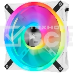 Комплект вентиляторов Corsair iCUE QL140 RGb CO-9050106-WW 140мм PWM белый Fan — Dual Fan Kit with Lighting Node CORE, фото5