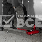 Домкрат гидравлический подкатной MTX 2 т, 140-340 мм, в пласт. кейсе, фото 1