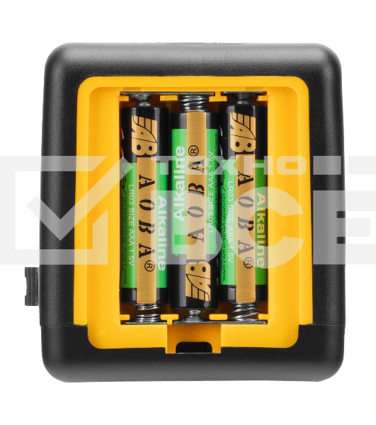 Лазерный уровень Denzel DQB, 30 м, зеленый луч, батарейки, сумка