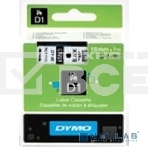 Расходные материалы Картридж с нейлоновой лентой для неровных поверхностей 19мм х 3,5м., черный шрифт на белом фоне S0718050, фото 1